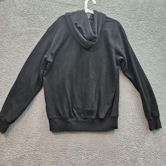The North Face Black Hooded Sweatshirt Mens M Cotton Blend - Picture 5 of 5
